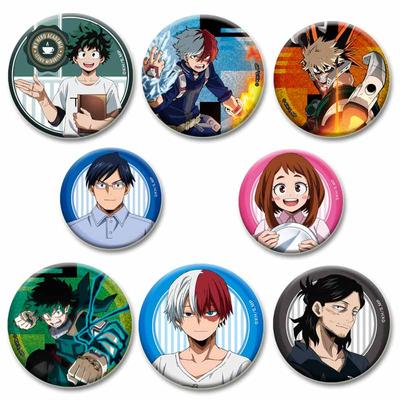 32/44/58MM Anime Karakter All Might Midoriya Izuku Todoroki Shoto Bakugou Katsuki Leuke Cartoon Badge Handgemaakte Blikken Broches Cadeaus