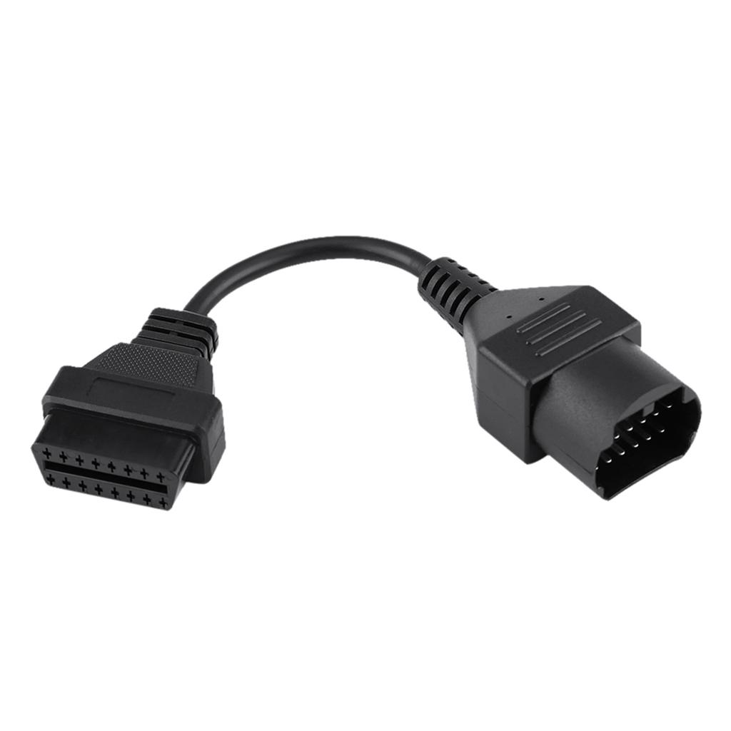 17 Pin To 16 Pin OBD2 Adapter Connector Diagnostic Scanner Cable for Mazda