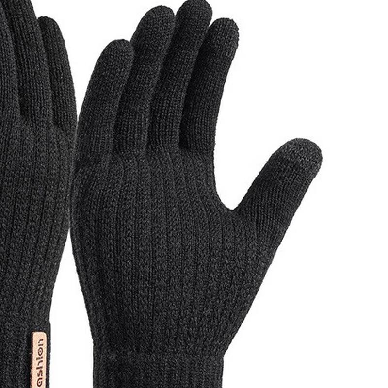 Men's Winter Warm Touchscreen Knit Gloves