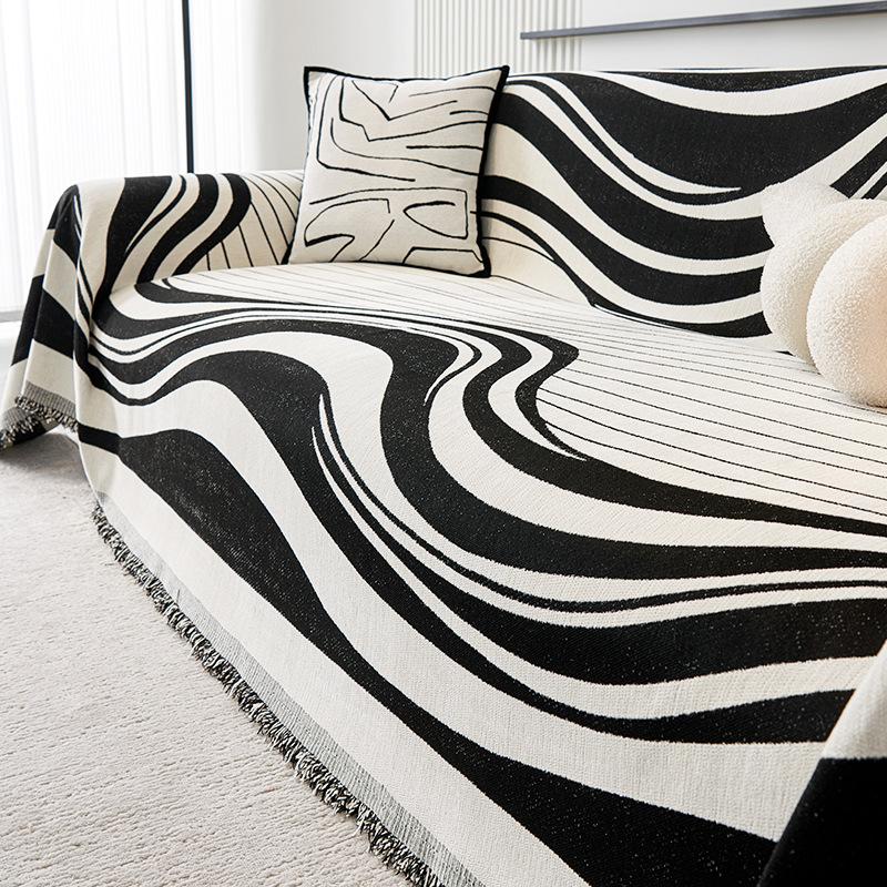 

Чехол для дивана Nordic High-Card из шенилла, устойчивый к царапинам, полотенце для дивана, цельный, всеобъемлющий пылезащитный чехол для дивана 180*130cm