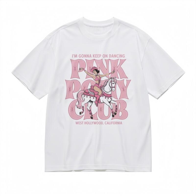 

Женская классическая футболка Всадница с цветочной лошадью 100% хлопок M