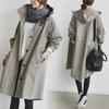 "Japanese & Korean Style Women's Autumn Windbreaker - Long Casual Jacket"