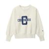 Champion Long Sleeve Reverse Weave Crew Neck Oatmeal Women's Fleece-Lined Sweatshirt, Color, CW-A004
