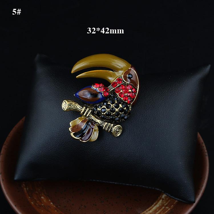 Mode Farbe Biene Tier Brosche Zubehör Anstecknadel Süßes Insekt Metall Kragennadel Broschen