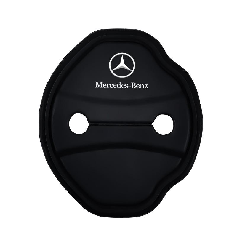Ochranný silikonový návlek na přezku zámku dveří Mercedes - Odolný proti opotřebení, Tichý, Protisrážkové těsnění.