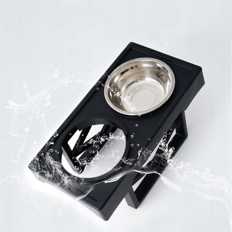 Állványos, Lassú Evésű Kutyatál, Dupla, Állítható