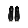 Anta Life Collection Synthetic Leather Slip Resistant Abrasion Resistant Low top Skateboard Shoes Men's Black 112018064-4