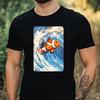 T-Shirt Herren Clownfisch Motiv Baumwolle Größe XS bis 5XL