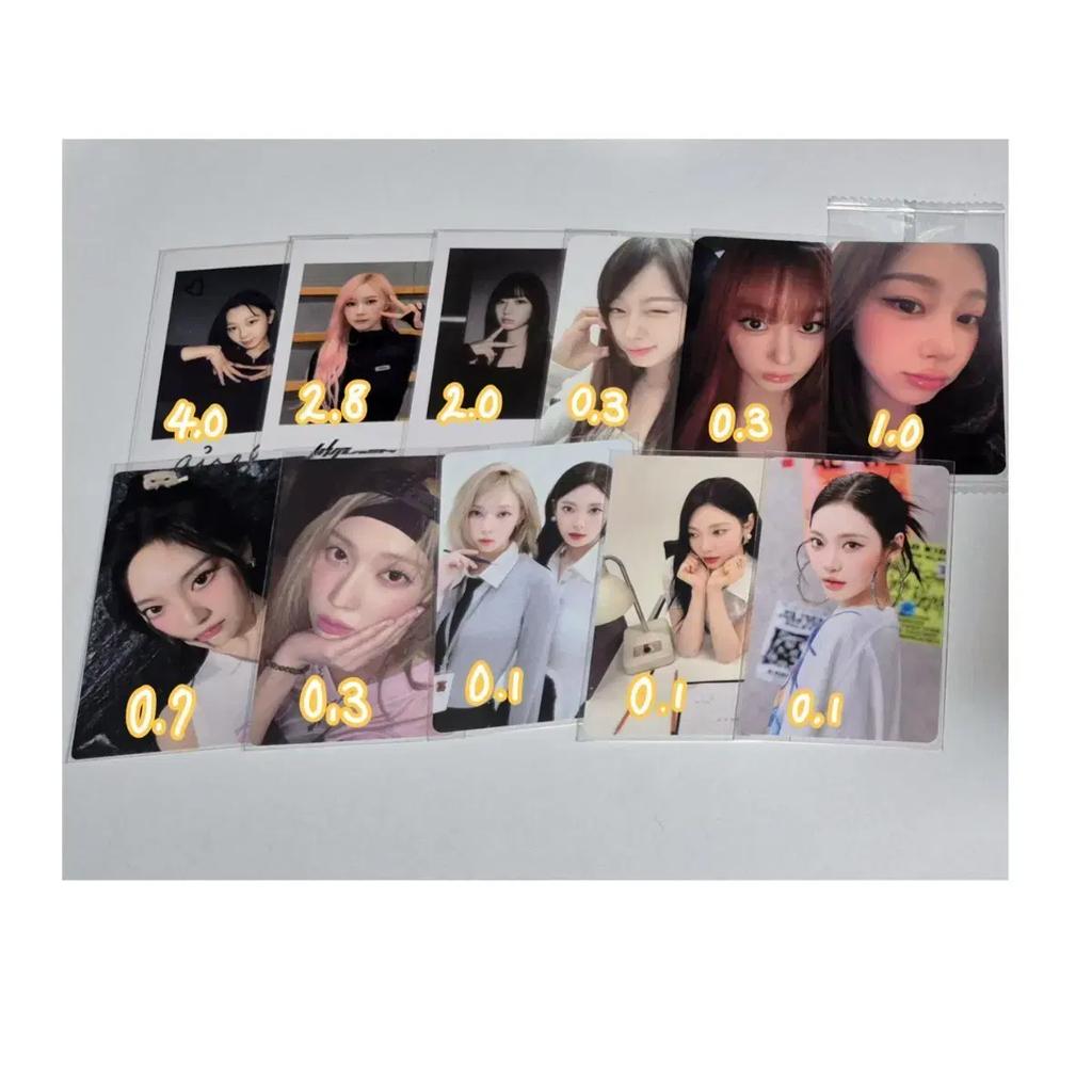 Admission To Aespa Photo Card Rare Guangzhou Polar Kms Is Wisign Carina Winterning Gisel