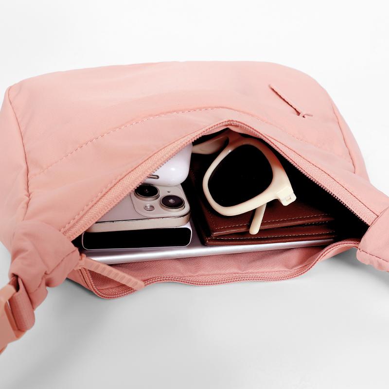 Unisex Shoulder Bag Travel Crossbody Bag Water-Repellent Lightweight Nylon Bag