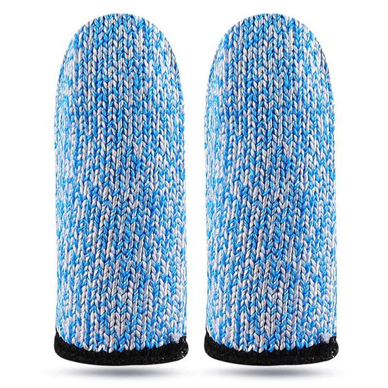 1Pair Finger Cots Cut Resistant Sleeves Thumb Protector Reusable Peel Fingertip Covers Picking Gloves For Kitchen Accessory Tool