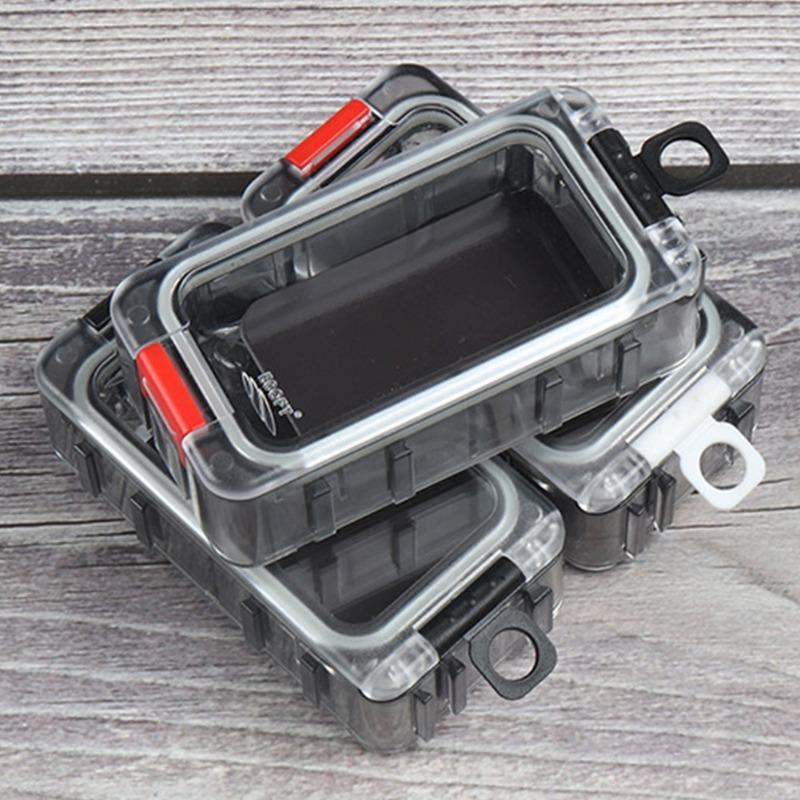 

Fishing Tackle Case DIY Fishing Bait Storage Case Double-layer Multifunctional Fishing Gear Accessories Pesca Tools белый