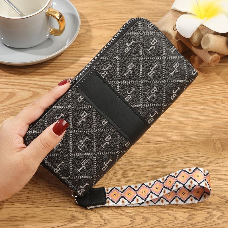 Women's wallet, long handbag, high-value card bag, mobile phone bag, change bag, women's wallet.