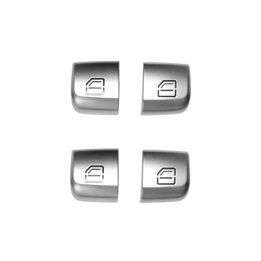 Car Window Switch Repair Button Cover Vehicle Door Glass Control Switch Key Cap For Mercedes Benz W205 W253 W213 C E GLC Class