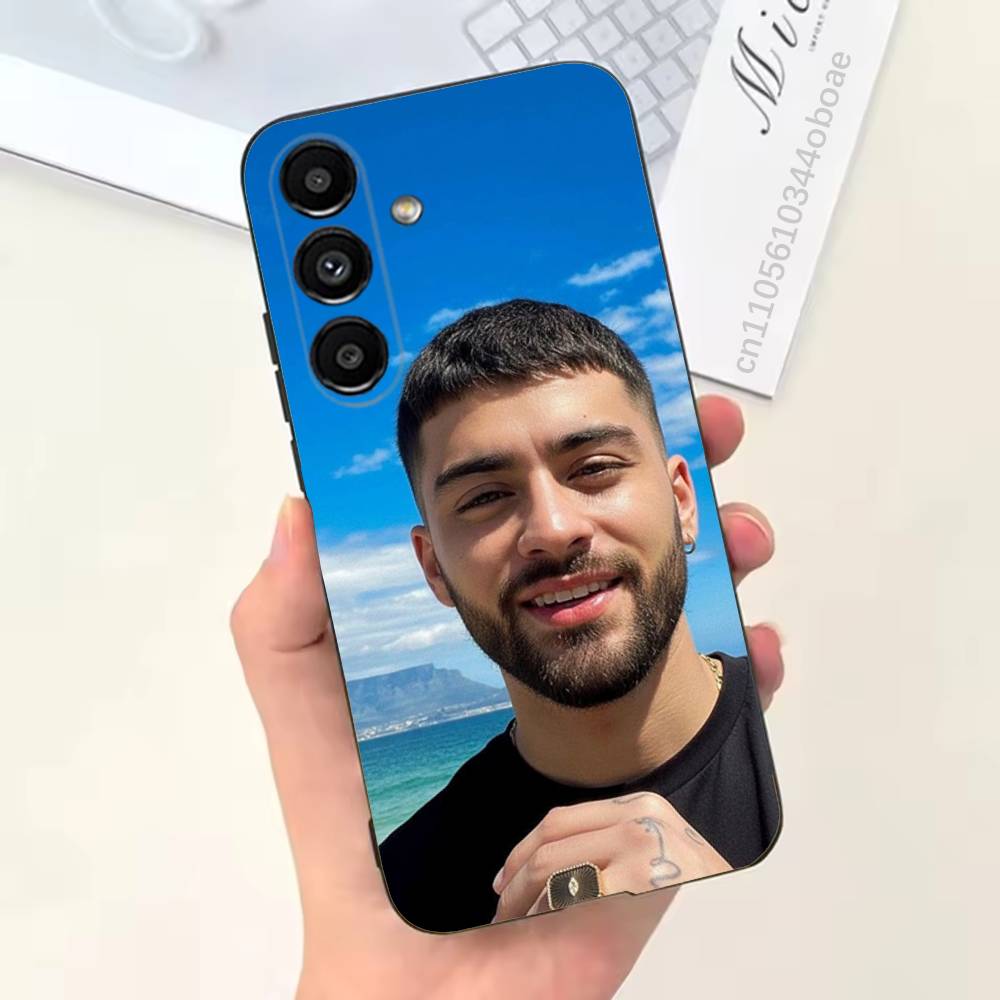 Singer Z-Zayn Phone Case For Samsung S25,24,21,22,23,20,S30,Ultra,Plus,Fe,Lite,Note,5G Black Soft