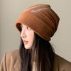 Autumn Hat Women's Baotou Hat Warm Ear Protector Wool Knitted Hat Stacking Hat