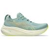 Asics Gel Nimbus 26 Light Celadon Women Sneakers Teal Safety-Yellow 1012B601-301