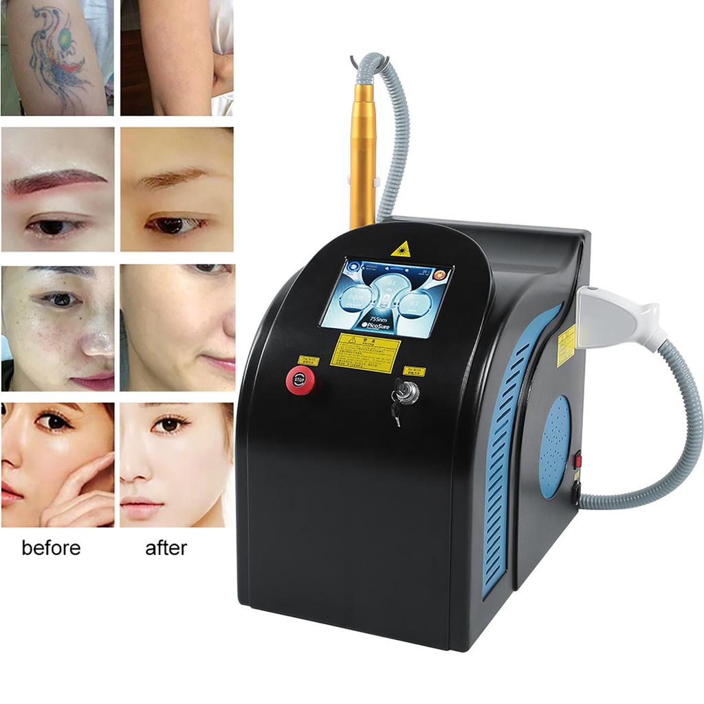 Picosecond Laser Tattoo Pigment Removal Beauty Machine Skin Whitening Spot RemoverUS Plug 110V