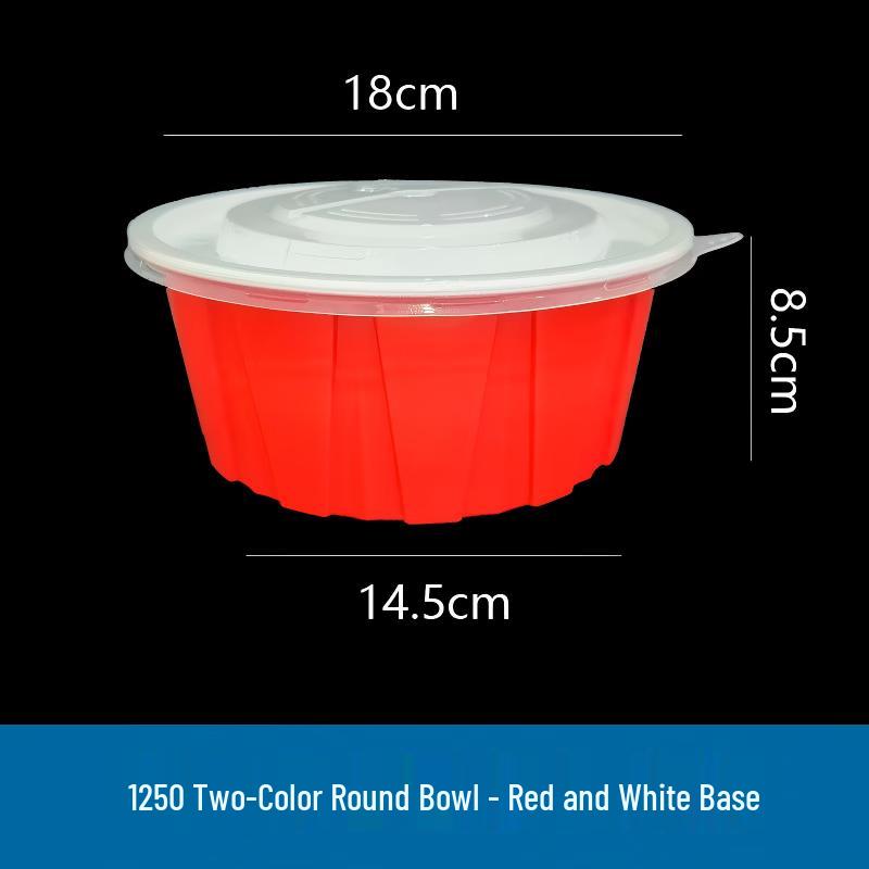 Tongyuan Disposable Round Plastic Food Containers & Lids