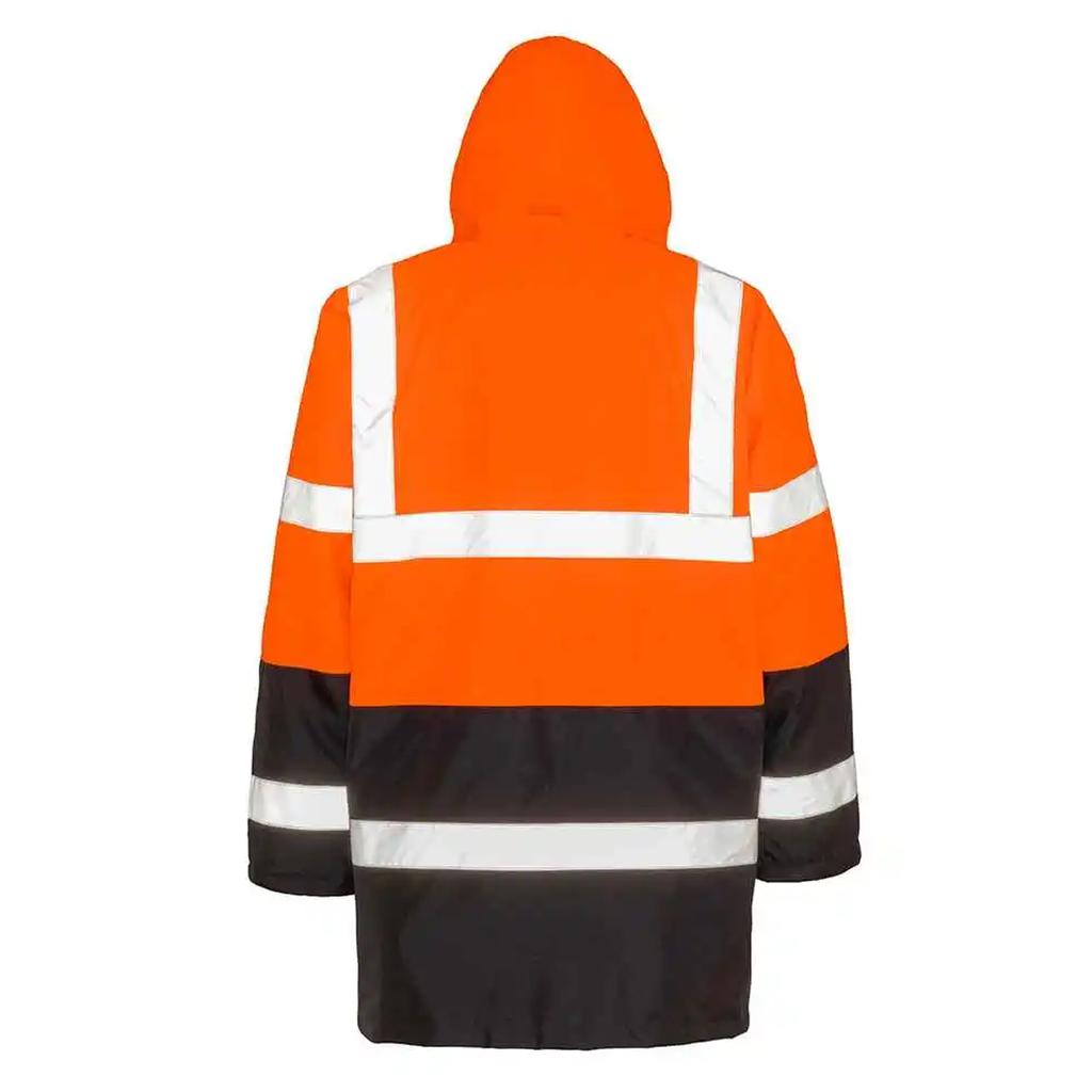 Result Adults Unisex Core Motorway Two Tone Safety Jacket