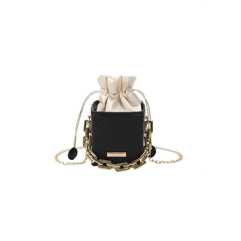 Stylish Urban Chic Mini Pu Bucket Bag For Women With Chain Strap Spring 2023