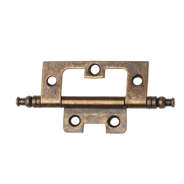 6x Bronze Finial Hinge for Cabinet Door