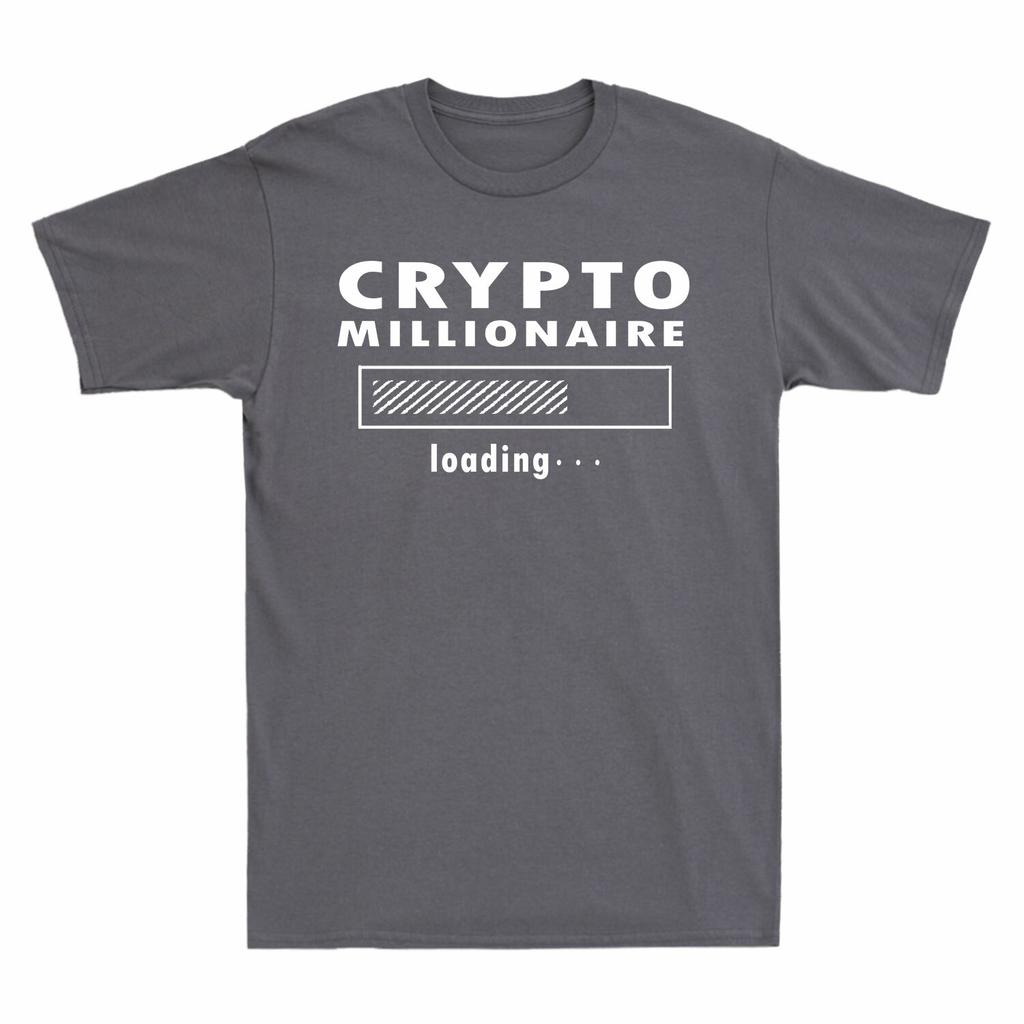 Millionaire Loading Unisexs Tshirt Funny Short Sleeve Tee New Cotton