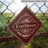 2D Flat, 1pc, Evergreen Theme, Decorative Gift for Gardening Lovers, Vintage Metal Sign, Suitable for Garden, Courtyard, Greenhouse, Living Room