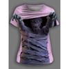 3D Print Sports Quick-dry Breathable Men T-shirt Outdoor Street Casual Fashion Scary Skull Gothic Hip-hop Short-sleeve Clothing
