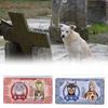 Pet Memorial Money Thicker Paper for Full Combustion Large Denominations Pet Spirit Money Cute Realistic Cat Dog Designs Sacrificial Supplies Easy