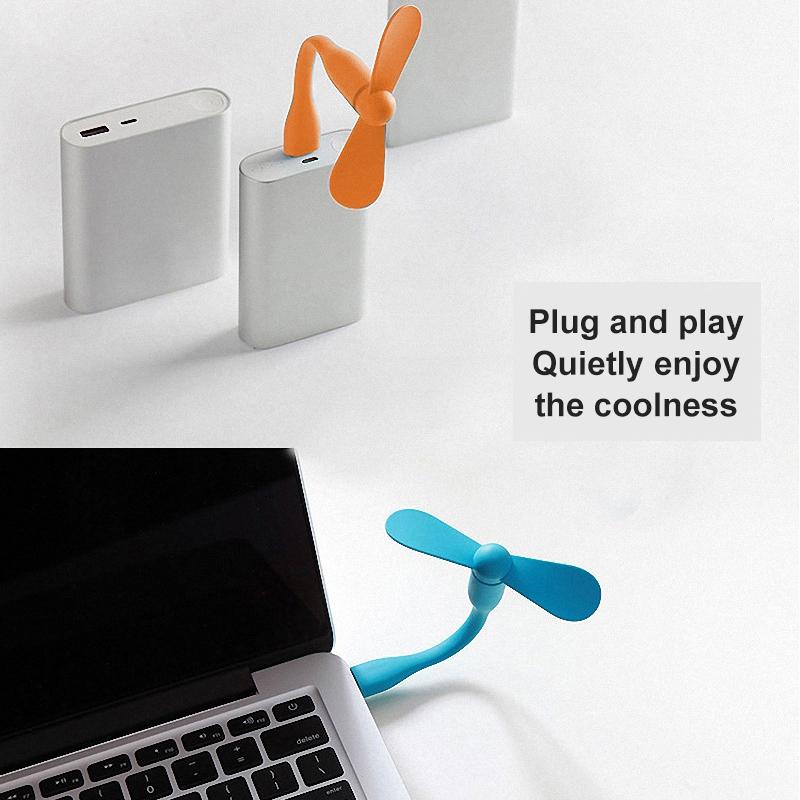 2In1 Mini Portable Mobile Phone Fan Cooler For Android For Iphone For Samsung For Huawei For Ipad