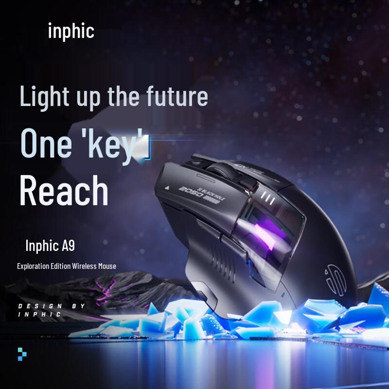 

INPHIC A9 Wireless Bluetooth Mouse