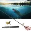 Portable Aluminium Alloy Fishing Pole Reel Set Lightweight Fishers Tackle Accessory