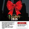 Christmas Decoration Bell Window Static Bow Sticker