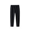 Anta Elastic Fleece Straight Leg Casual Pants Men Bottoms Basic-Black 152447331N-1