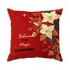 Christmas Tree Cushion Pillowcase Printed Polyester 45X45Cm Throw Pillowcover Decorative Sofa Cushion Pillowslip Home Decor