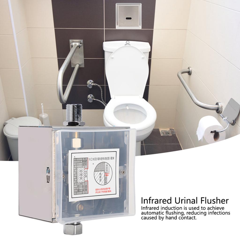 Automatic Induction Urinal Flusher Infrared Urinal Flushing Kit Accessories for Hotel Use