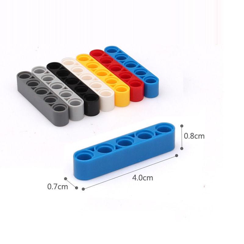 MOC Technical Liftarm Beams Bricks DIY Assembles Particles 32348 Modified Bent Brick Educational 39793 39790 Construction Toys