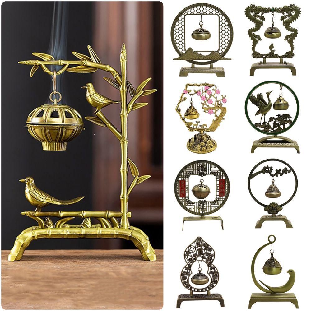 Beautiful Meaning Incense Holder Chinese Style Incense Burning Stove Gift for Guests