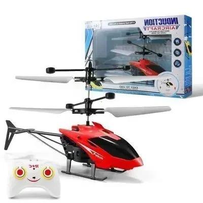 New Rechargeable Mini RC Drone Remote Safe Fall-resistant RC Helicopters Drone Induction Hovering Children Toys Helicopter Kids