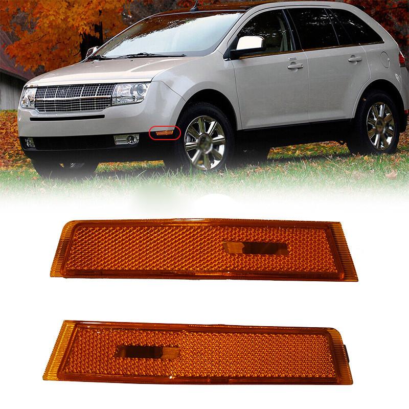 

1 пара корпусов боковых габаритных фонарей переднего бампера для Lincoln MKX 2007-2010 7A1Z 15A201 A, 7A1Z 15A201 B