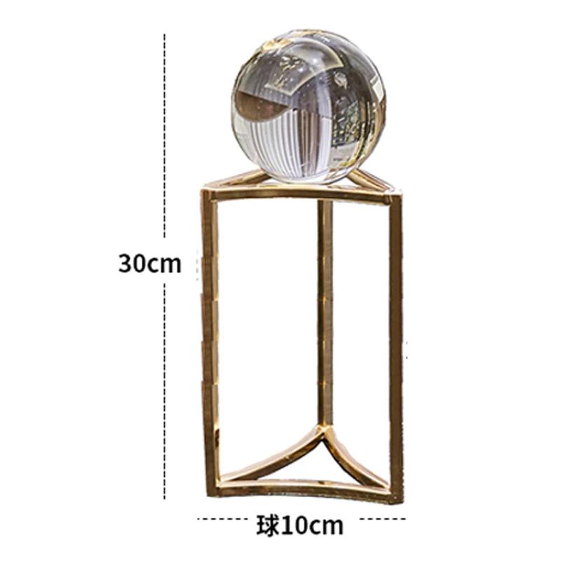 

Скандинавский роскошный хрустальный шар, украшение, современный минималистский винный шкаф для гостиной, украшение стола, аксессуары для украшения дома