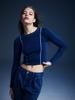 RENNESMIA Indigo Washed Top _ Deep Blue