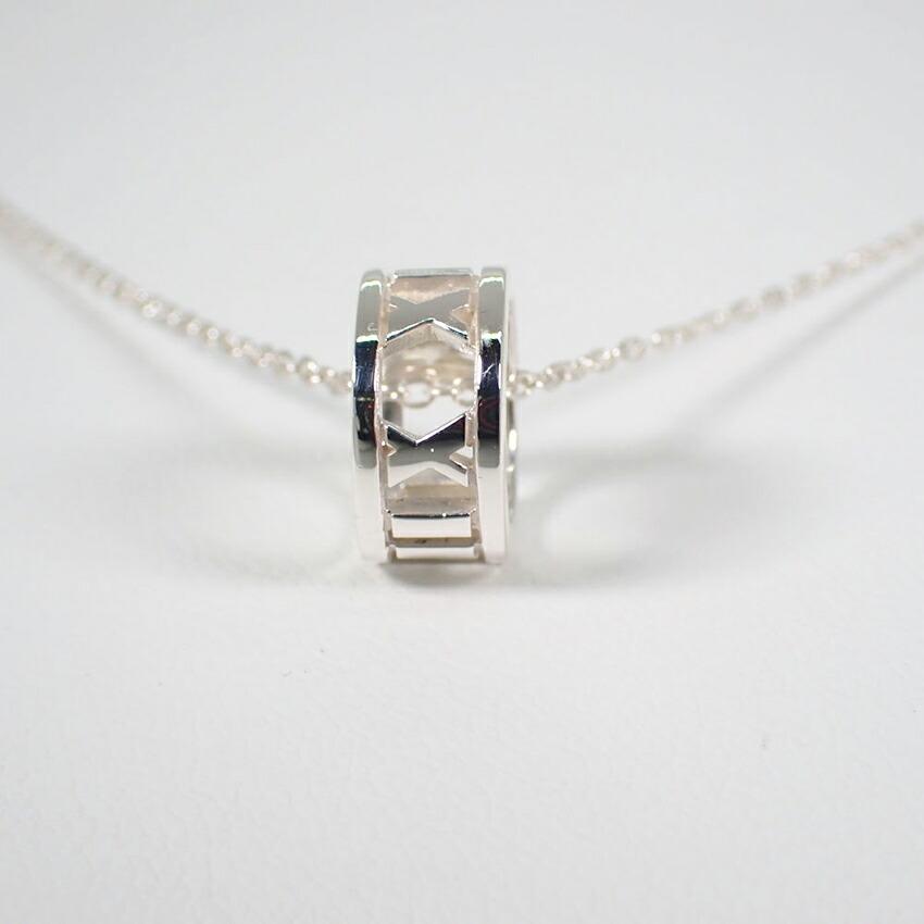 [Pre-owned] TIFFANY/Tiffany 925 Open Atlas Pendant/Necklace/j9-7