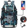 Customized Print DIY Your Like Photo or Logo Boy Girls Kids Book Bag Women USB Laptop Backpack Canvas Men Bagpack Big Travel Bag
