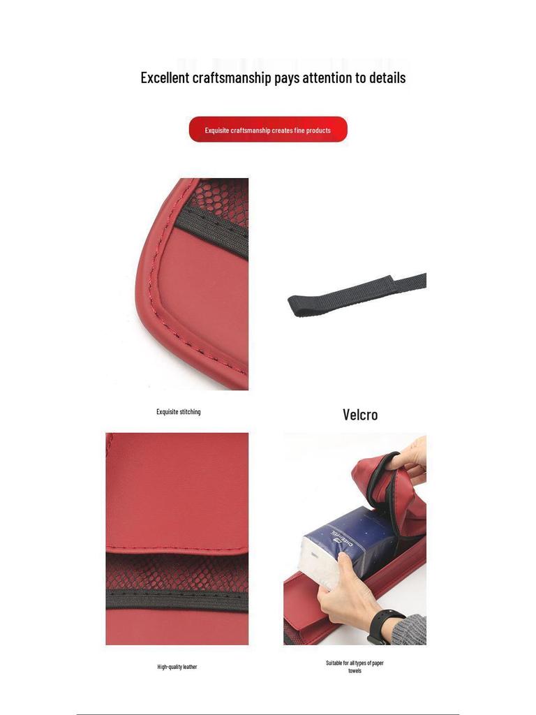 Sitzseiten-Aufbewahrung & Taschentuchbox für BMW X3/X4/X5/X6/X7/3er/5er Serie