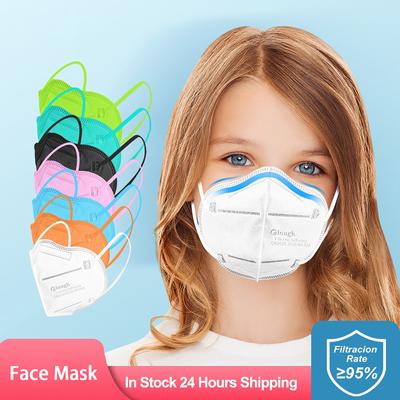 10PCS Children's Mask Color Outdoor Prevention Mask Face Masks