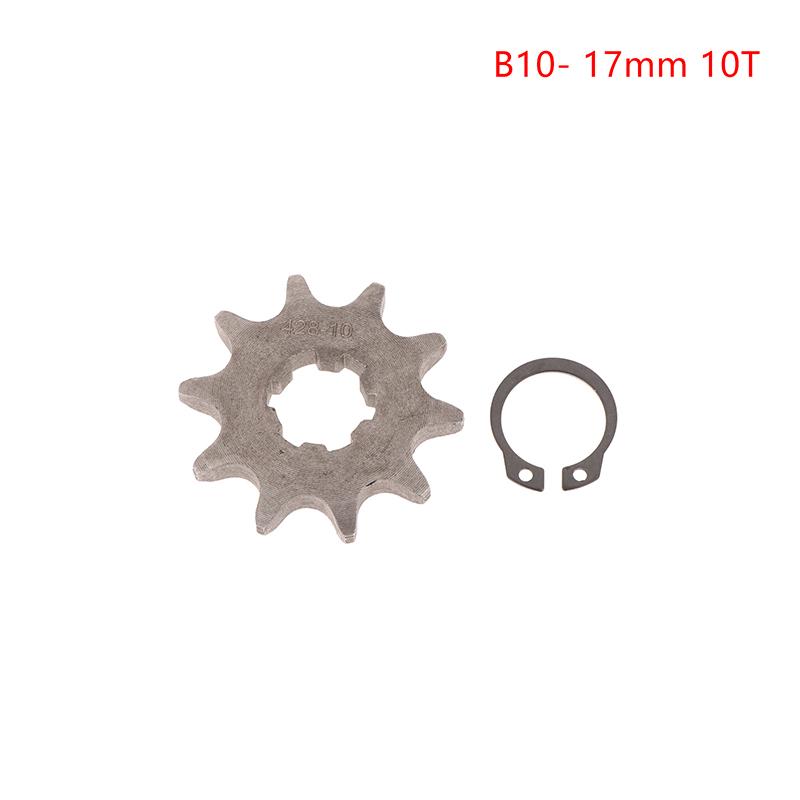 428# 17Mm /20Mm10 11 12 13 14 15 16 17 18 19T Teeth Front Engine Sprocket For Moto Bike Go Kart Atv Quad Motorcycle