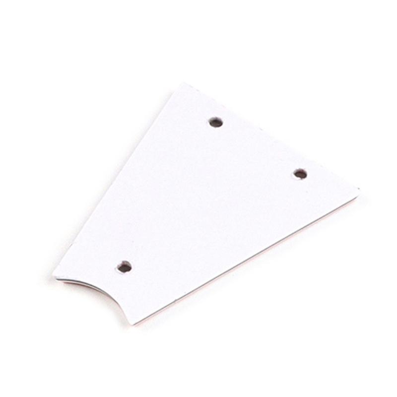 Guitar Adjustment Rod Cover Replacement 3 Holes Guitar Bass Triangular Core Cover for Acoustic Electric Bass Guitar