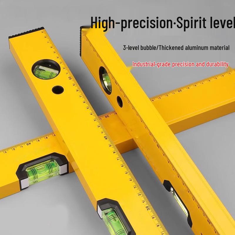 High Precision Mini Aluminum Alloy Spirit Level Ruler